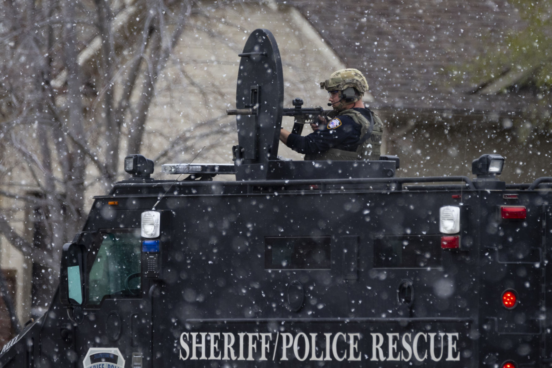 Police standoff